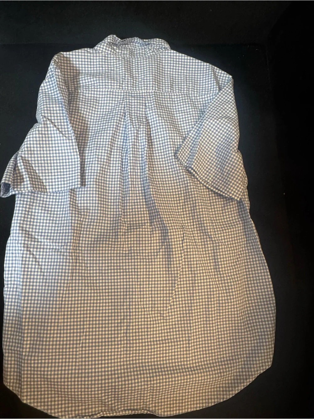 Polo by Ralph Lauren Boys Blue Gingham Button-Down Shirt